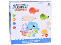 Toys Kopalna igrača Jolly Dolphin + čoln s pingvinom ZA5064