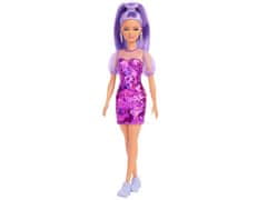 Toys Barbie Fashionistas modna lutka #178 HBV12 vijolični styling ZA5099