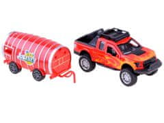 Toys AUTO PICKUP komplet prikolice s sodom ZA3583