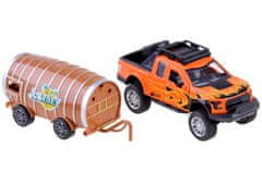 Toys AUTO PICKUP komplet prikolice s sodom ZA3583