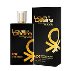 Miramarket Dišavni feromoni. Moški parfum Love&amp;Desire Gold 100 ml.