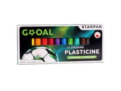 STARPAK Football plastelin komplet 12 barv 