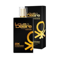 Miramarket Dišavni feromoni. Moški parfum Love&amp;Desire Gold 100 ml.