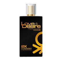 Miramarket Dišavni feromoni. Moški parfum Love&amp;Desire Gold 100 ml.