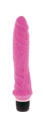 Erotic Collection Klasičen silikonski vibrator 23cm roza