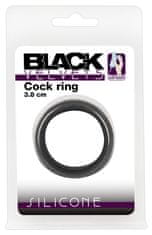 Erotic Collection Black Velvets silikonski prstan za penis 3,8 cm