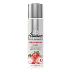 Erotic Collection Masažno olje Aromatix Scented Strawberry 120 ml JO sistem