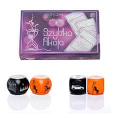 Erotic Collection Fast Action Card Game in Exhibitionist Dice 2 kosa.