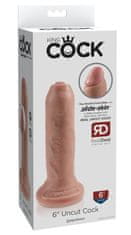 King Cock Dildo s priseskom Nerazrezan penis 16,5 cm King Cock