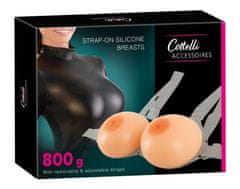 Cottelli ACCESSOIRES Silikonske umetne prsi 800g