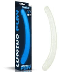 Erotic Collection Dvostranski dildo, ki se sveti v temi Lumino Play 37 cm Lovetoy