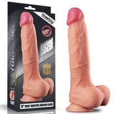 Lovetoy Dildo s priseskom Dvoplastni 25 cm Lovetoy