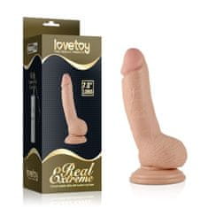 Erotic Collection Dildo s priseskom in vibracijami Real Extreme 18 cm Lovetoy