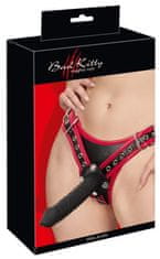 Bad Kitty Strap-On postroj s 3 dildi L/XL Bad Kitty