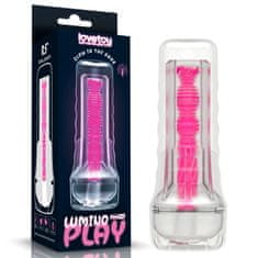 Lovetoy Masturbator Lumino Play Pink Glow Lovetoy