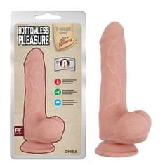 Erotic Collection Dildo s priseskom T-skin Bottomless Pleasure 20cm Chisa