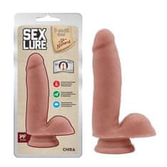 Erotic Collection Dildo s priseskom T-skin Sex Lure 17 cm Chisa