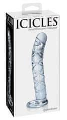 Icicles Stekleni dildo 17,5 cm Icicles št. 60