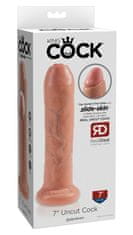 King Cock Dildo s priseskom Nerazrezan penis 17, 8 cm King Cock