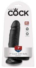 King Cock Dildo s priseskom 18 cm King Cock