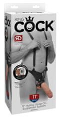 King Cock King Cock Hollow Strap-On Suspender System 28cm