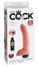 King Cock Dildo s funkcijo ejakulacije 23 cm King Cock