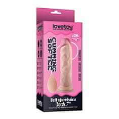 Lovetoy Dildo s priseskom in funkcijo ejakulacije 21,6 cm Lovetoy