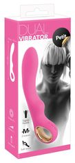 Erotic Collection Dual Petit silikonski vibrator, roza