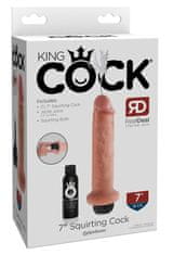 King Cock Dildo s funkcijo ejakulacije 22 cm King Cock