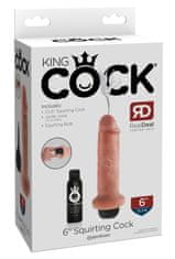 King Cock Dildo s funkcijo ejakulacije 20 cm King Cock