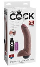 King Cock Dildo s funkcijo ejakulacije 23 cm King Cock