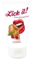 Lick-it Masažni gel Cherry 50ml Lick-it