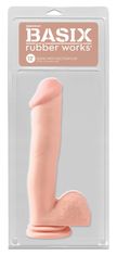 Basix Rubber Works Dildo s priseskom 31,4 cm Basix Rubber Works