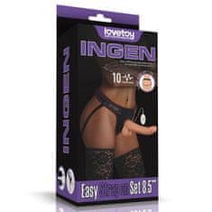 Lovetoy Easy Strap-on set z wobrasom 21,5 cm Lovetoy