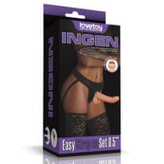 Lovetoy Easy Strap-on 21,5 cm Lovetoy set