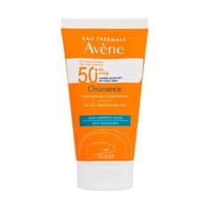 Avéne Cleanance Anti-Blemishes SPF50+ vodoodporna zaščita pred soncem za mastno kožo, nagnjeno k aknam 50 ml za ženske