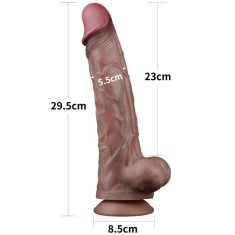 Lovetoy Dildo s priseskom 29,5 cm Lovetoy