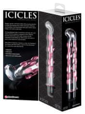 Icicles ICICLES št. 19 Stekleni vibrator za točko G