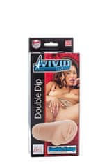 Seven Creations VIVID RAW Masturbator DOUBLE DIP IVORY