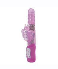 Seven Creations Vibrator Butterfly s stimulatorjem klitorisa