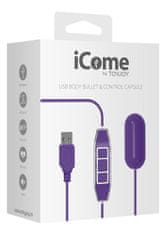 Toyjoy iCome USB BODY BULLET Vibracijsko jajce z daljinskim upravljalnikom