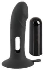 Black Velvets Mini vibrator s 3 različnimi nastavki