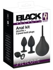 Black Velvets Analni komplet analni čepi