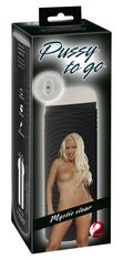 You2Toys Mystic Clear masturbator s stimulacijsko strukturo