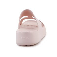 Crocs Japanke roza 38 EU Getaway Platform H-strap