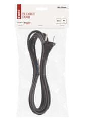 Emos S03031N flekso kabel, guma/neopren, 2 x 1 mm2, 3 m, črn