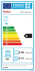 Amica 58CE2.315HQ (Xx) steklokeramični štedilnik