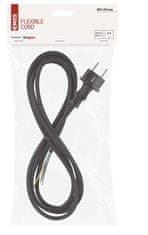 Emos S03130N flekso kabel, guma/neopren, 3 × 1 mm2, 3 m, črn