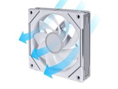 Lian Li UNI FAN SL-INF 120 ventilator za ohišje, ARGB, 120 mm, bel