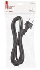 Emos S03230N flekso kabel, guma/neopren, 3 × 1,5 mm2, 3 m, črn